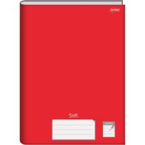 Caderno Caligrafia Capa Dura STIFF 96 Folhas Vermelho Pacote com 5