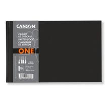Caderno Canson Art book One 100g A5 98 Fls Paisagem