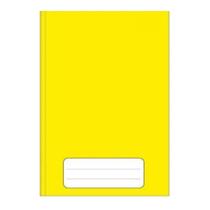 Caderno Capa Dura 1/4 48 Folhas Escolar Brochura Costurado