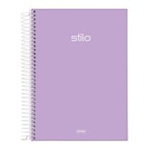 Caderno Capa Dura 10 Mat. 160 Folhas Jandaia Lilás Caderno Capa Dura 10 Mat. 160 Folhas Jandaia Lilás