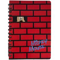 Caderno Capa Dura 20 Cm A5 80 Folhas Mickey Mouse Caderno Capa Dura 20 Cm A5 80 Folhas Mickey Mouse