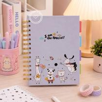 Caderno Capa Dura A5 Com 136 Folhas Pautadas