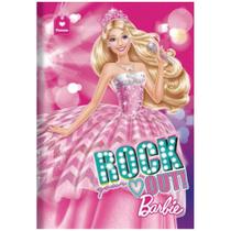 Caderno Capa Dura Brochura Costurado 96 Folhas Barbie - Foroni