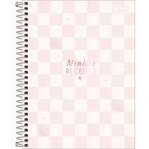Caderno capa dura colegial receitas Soho 80 fls - Tilibra