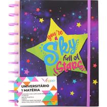 Caderno Capa Dura Feminina Com Discos 80 Folhas Pautadas De Tamanho A4 27,5*20 CM Caderno Capa Dura Feminina Com Discos 80 Folhas Pautadas De Tamanho A4 27,5*20 CM