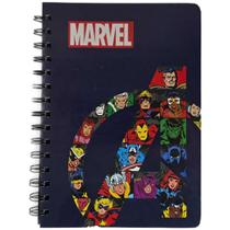 Caderno Capa Dura Marvel Avengers 20cm A5 80 Folhas Caderno Capa Dura Marvel Avengers 20cm A5 80 Folhas