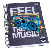 Caderno Capa Dura Pepper 10 Matérias Tilibra 159883