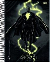 Caderno capa dura shazam: black adam 80fls