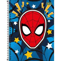 Caderno Capa Dura Univ 1 Matéria Spider- Man Fit TILIBRA