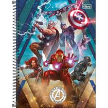 Caderno Capa Dura Univ Connect 1M Avengers 80F TILIBRA