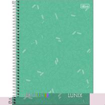 Caderno Capa Dura Universitário 10M Lunix 160 Folhas Tilibra