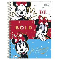 Caderno Capa Dura Universitário Minnie Core 80 Folhas - Tilibra