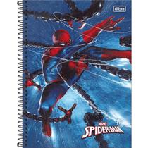 Caderno Capa Dura Universitário Spider-Man 1 Matéria 80 Folhas TILIBRA