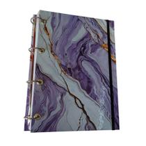 Caderno - Capa Fichário A4 - várias arte (sem refil/folha)