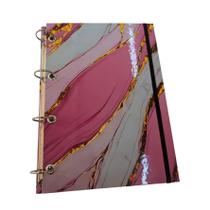 Caderno - Capa Fichário A4 - várias arte (sem refil/folha)