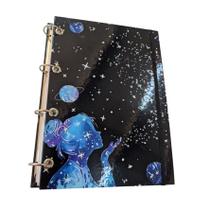 Caderno - Capa Fichário A4 - várias arte (sem refil/folha)