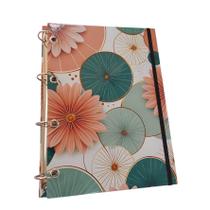 Caderno - Capa Fichário A4 - várias arte (sem refil/folha)
