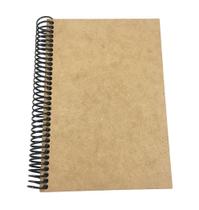 Caderno Capa Mdf Lisa P 1/8 96 Folhas 14X10 Cm