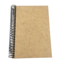 Caderno Capa Mdf Lisa P 1/8 96 Folhas 14X10 Cm