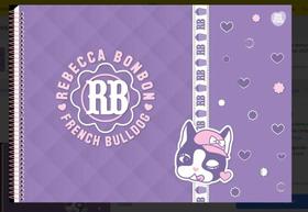 Caderno cartartografia e desenho capa dura espiral 60 folhas rebecca bonbon animativa Caderno cartartografia e desenho capa dura espiral 60 folhas rebecca bonbon animativa