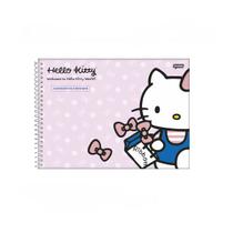 Caderno Cartografia 80 Folhas Hello Kitty Jandaia