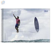 Caderno Cartografia C/D 80 Fls Gabriel Medina - Tilibra
