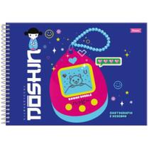Caderno Cartografia e Caligrafia Kawaii Bubble 80fla - Foroni Caderno Cartografia e Caligrafia Kawaii Bubble 80fla - Foroni