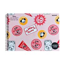 Caderno Cartografia e Desenho Capa Dura Mickey - Jandaia