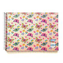 Caderno Cartografia Tilibra Pepper Espiral Capa Dura 80 Folhas