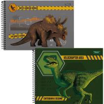 Caderno Cartográfico Sauros 80F Foroni Capa Dura Escolar