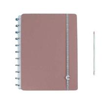 Caderno Chic Nude Grande Caderno Inteligente