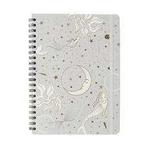 Caderno Cicero Astral Maré Off White 80 Folhas 20x28cm Pautado