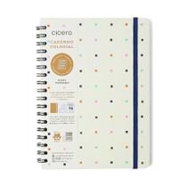 Caderno Cicero Colegial Bossa Nova Pautado Pontos Caderno Cicero Colegial Bossa Nova Pautado Pontos