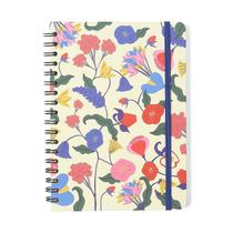 Caderno Cícero Espiral Doce Florada Pautado 17x24 Off White 80 Fls Caderno Cícero Espiral Doce Florada Pautado 17x24 Off White 80 Fls
