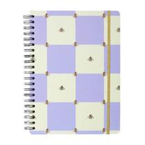 Caderno Cicero Melissa Casa das Abelhas Lilás 160 Folhas 20x28cm Pautado Caderno Cicero Melissa Casa das Abelhas Lilás 160 Folhas 20x28cm Pautado
