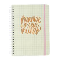 Caderno Cicero Oranize Off White 160 Folhas 20x28cm Pautado