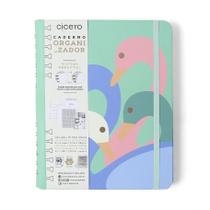 Caderno Cicero Organizador Lagoa Pautado Pontado A5 Pedalinho