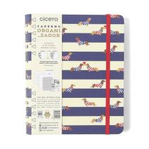 Caderno Cícero Organizador Praia Pautado & Pontado A5 Cachorros Caderno Cícero Organizador Praia Pautado & Pontado A5 Cachorros