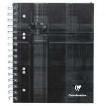 Caderno Clairefontaine Bind'O Block Quadriculado A5+ Preto