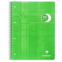 Caderno Clairefontaine Dot Book Pontilhado A4+ Verde Caderno Clairefontaine Dot Book Pontilhado A4+ Verde