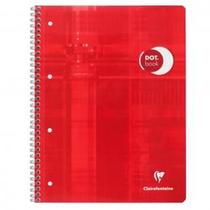 Caderno Clairefontaine Dot Book Pontilhado A4+ Vermelho
