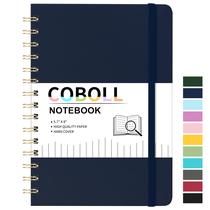 Caderno Coboll Ruled com capa dura e papel grosso 20x14cm