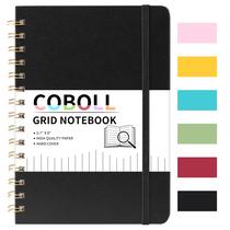 Caderno Coboll Ruled com capa dura e papel grosso premium