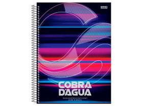 Caderno Cobra D'agua Universitário 10 Matérias C/Dura 200Fls