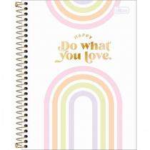 Caderno Colegial 1 Matéria 80 Folhas Happy Tilibra (SKU 15222)