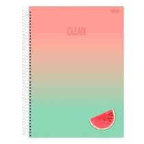 Caderno Colegial 1 Matéria 80Fls São Domingos Clean Melancia