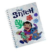 Caderno Colegial 10 matéria capa dura espiral 160 fls STITCH - Marca