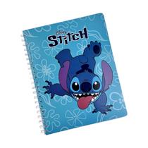 Caderno Colegial 10 matéria capa dura espiral 160 fls STITCH - Marca