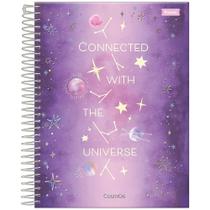 Caderno Colegial 10 Matérias 160Fls Cosmos Connected Foroni