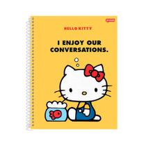 Caderno Colegial 1x1 80 Fls C.D. Jandaia - Hello Kitty 4